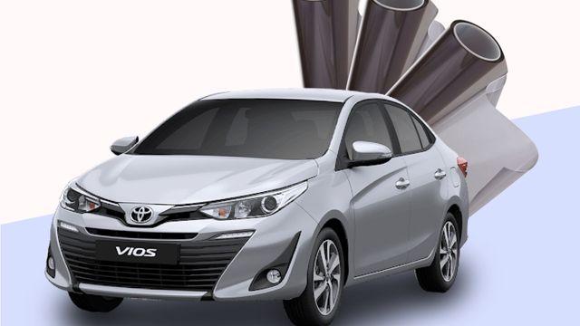 Dán phim cách nhiệt cho xe Toyota